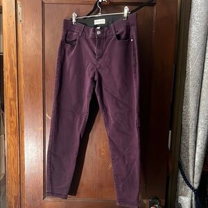 Knox Rose Purple Skinny Jeans - Beautiful!